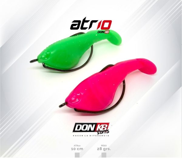 Señuelo Don Kb Atr 10 Soft Antienganche, ideal Dorado.