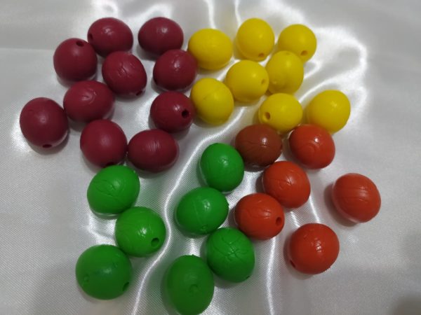 Señuelo Rany Para Pacú Bolita De Goma. X 10 Unidades - Image 2