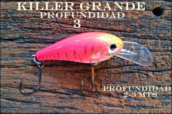 Señuelo Alfers Killer Grande Globito. Ideal Dorado - Image 4