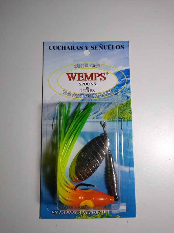 Señuelo Wemps Calamar con Cuchara Nro 5. - Image 3