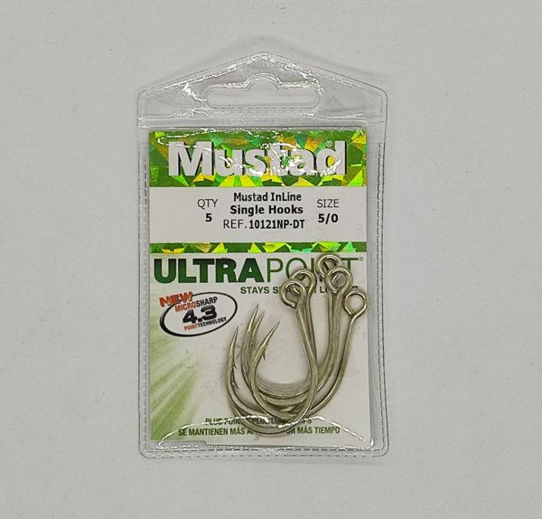 Anzuelo Mustad 4/0 Ojal En Línea. Ideal Señuelos. Dorado - Image 4