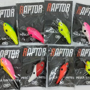 Señuelo Raptor, Globito, multiespecie, ideal Dorado, Tararira.