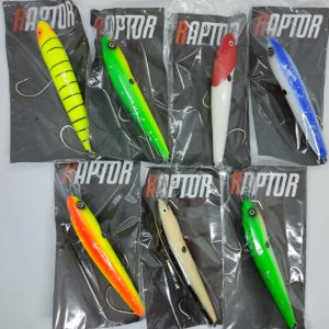Señuelo Raptor Minnow Grande Ideal Dorado Surubí