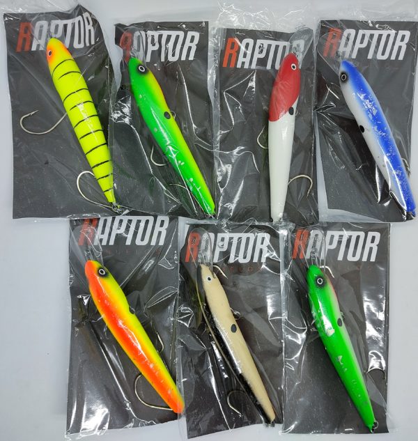 Señuelo Raptor Minnow Grande Ideal Dorado Surubí - Image 2