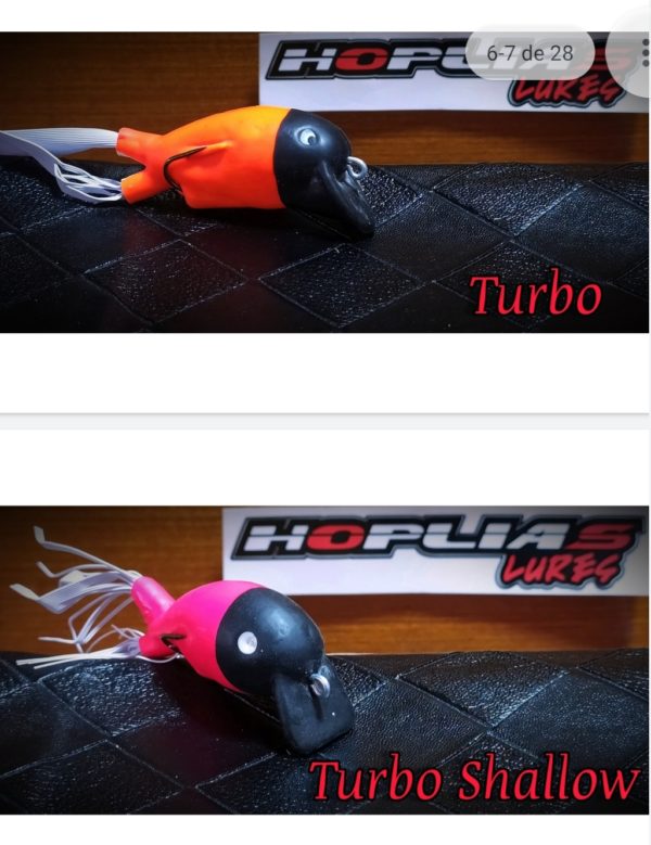 Señuelo Hoplias Turbo Soft Con Paleta!. Sub Superficie. - Image 4