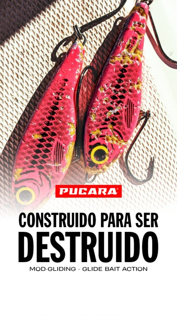Señuelo Pucara Gliding Shad ideal Dorado, zonas bajas. - Image 3