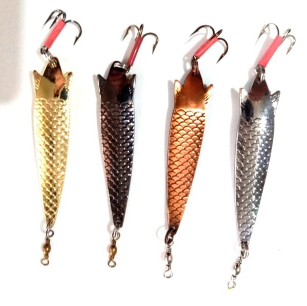 Cuchara Wemps Toby 60g Ideal Salmon, Trucha, Especies de mar.