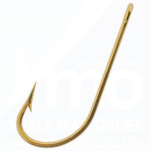 Anzuelo Mustad 3407 Bronzed 8/0 Noruegos. Dorado, Surubí.