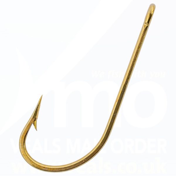Anzuelo Mustad 3407 Bronzed Pata Larga, Variada, Dorado, Surubí. - Image 5