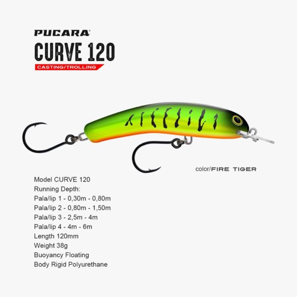 Señuelo Pucara Banana Mediana Pala 2 Bait - Image 3