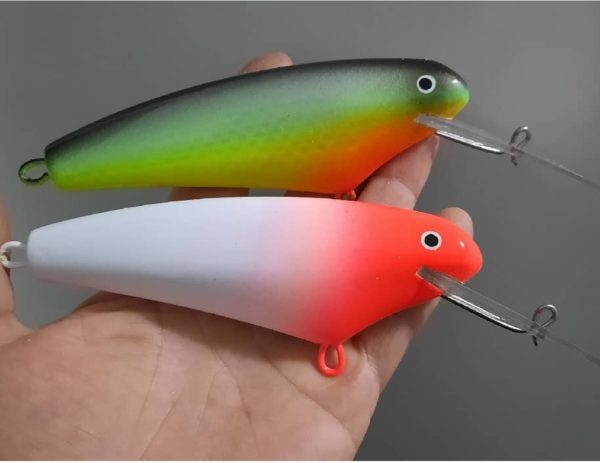 Señuelo Voraz Mojarra De Profundidad Pala 5 Anzuelos Vmc - Image 4