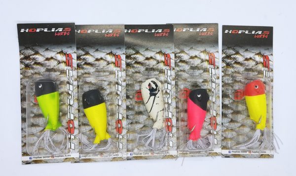 Señuelo Hoplias Popper Antienganche Superficie Ideal Tarus - Image 2