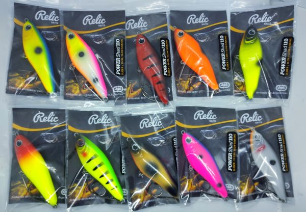 Señuelo Relic Power Shad 110. Ideal bancos de arena. - Image 2