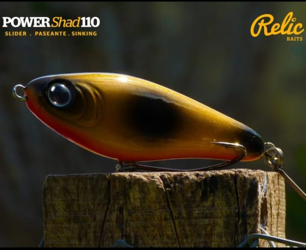 Señuelo Relic Power Shad 110. Ideal bancos de arena. - Image 3