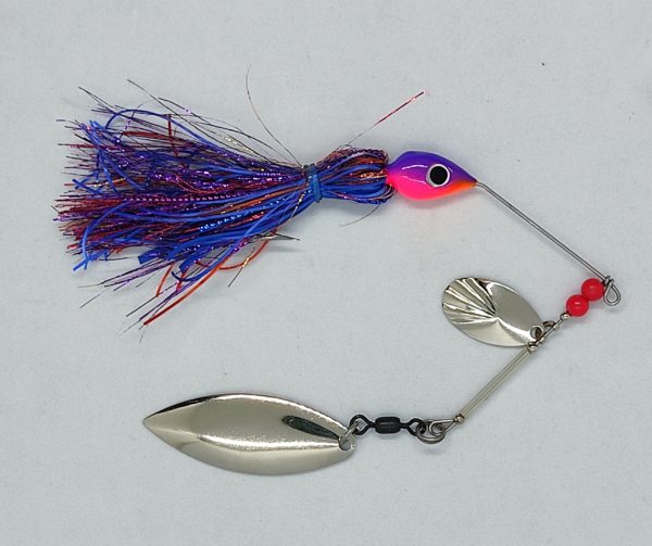 Señuelo Alfers Spinner Bait doble ideal Dorado, Salmon. - Image 3