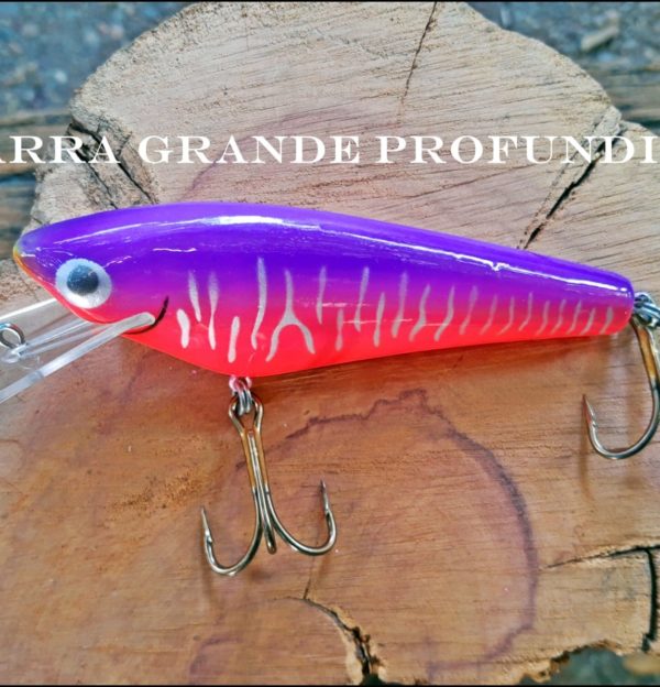 Señuelo Alfers mojarra grande. 58g. Ideal baitcast pesado o Trolling.