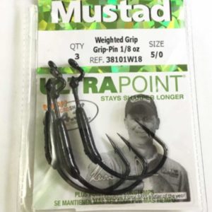 Anzuelo Mustad Lastrado Offset 5/0 Ideal Gomas