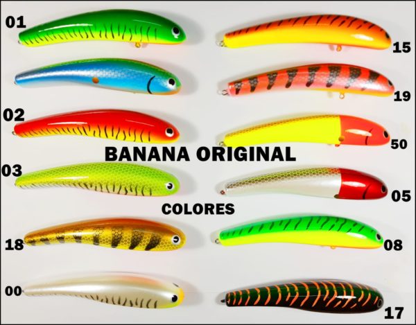 Señuelo Alfers Banana Original para Trolling 58g - Image 3